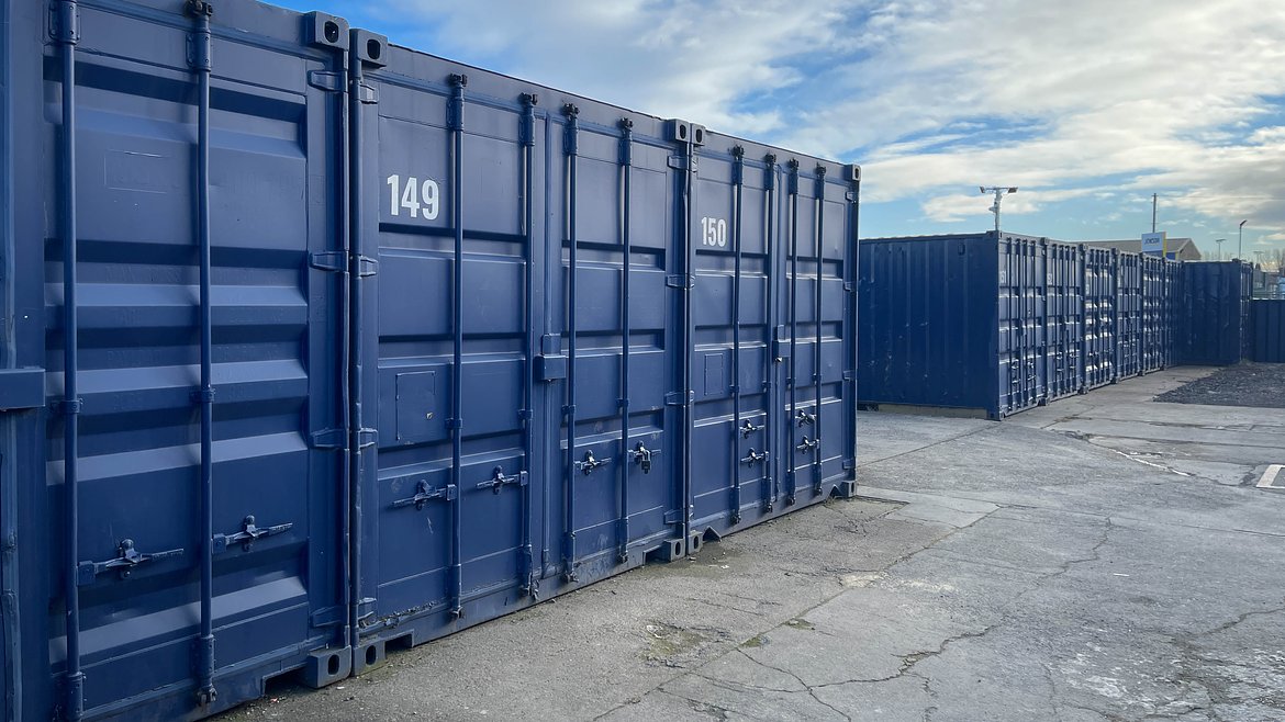 Vaults & Vehicles Self Storage Cleveland Containers